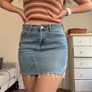 Jean skirt